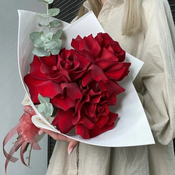 Букет 3 большие розы