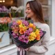 Букет 11 альстромерий микс
