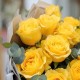 Букет 15 желтых роз