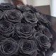 Букет 17 черных роз