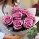 Букет Розы сиреневого цвета