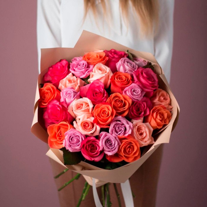 Букет 25 маленьких роз