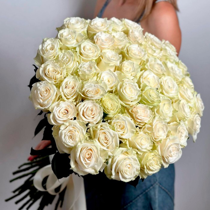 Букет 51 роза 80 см