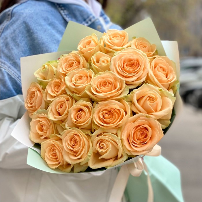 Букет Пич Аваланж 21 штука