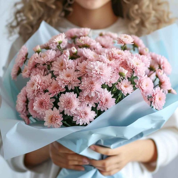 10 мелких хризантем