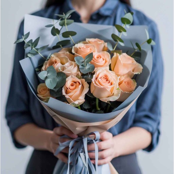 Букет 11 роз Кения