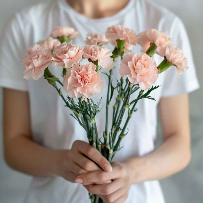 Букет 11 розовых гвоздик