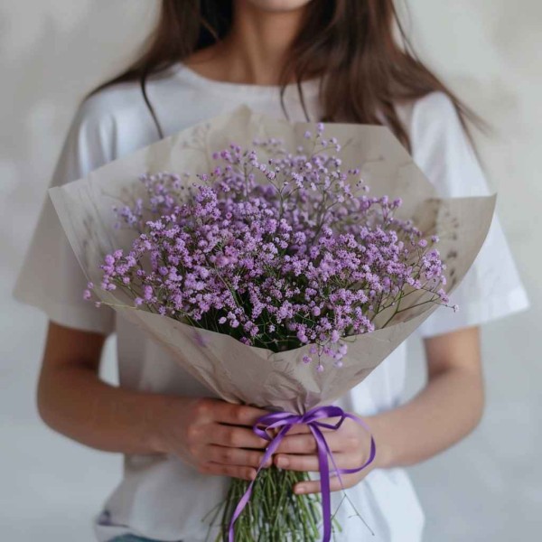 17 фиолетовых гипсофил