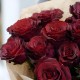 Букет 11 бордовых роз