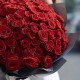 Букет 110 красных роз