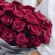 Букет 35 бордовых роз