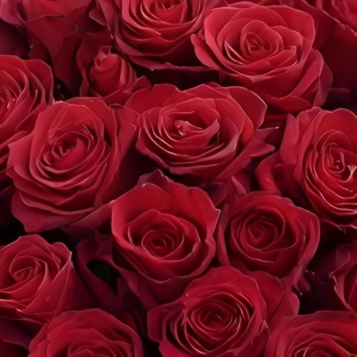 Букет 37 красных роз
