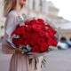 Букет 38 красных роз