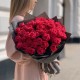 Букет 47 красных роз