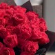 Букет 47 красных роз
