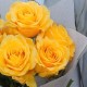 Букет 5 желтых роз