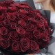 Букет 51 бордовая роза
