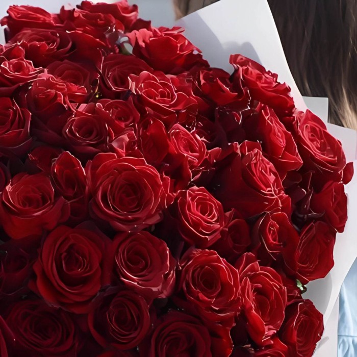 Букет 59 красных роз