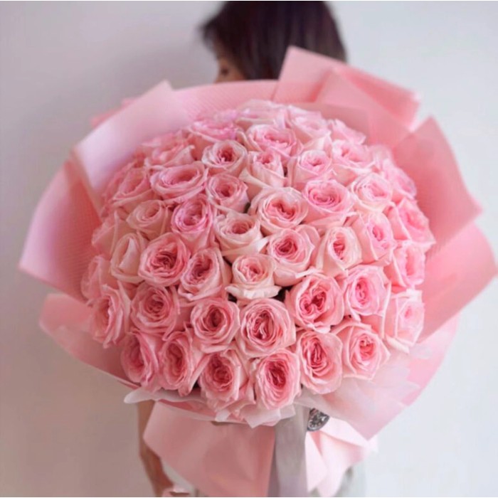 Букет 51 розовая роза