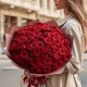 Букет 63 красные розы