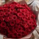 Букет 63 красные розы