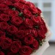 Букет 67 красных роз
