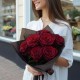 Букет 7 бордовых роз
