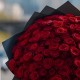 Букет 85 красных роз