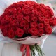 Букет 89 красных роз