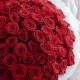 Букет 90 красных роз