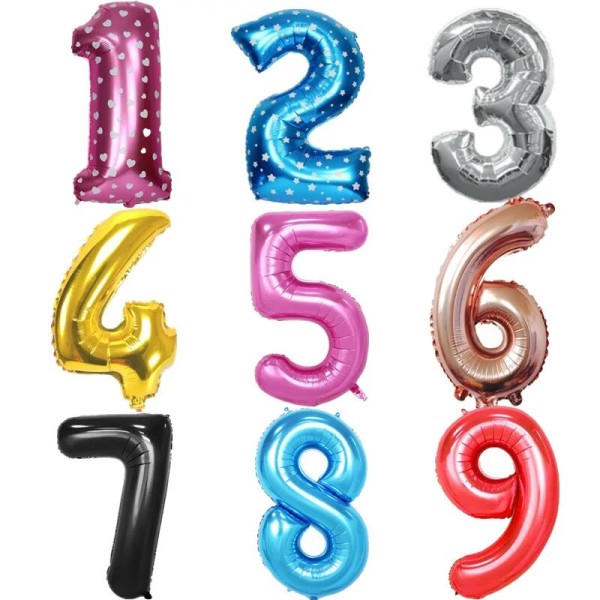 Шарики-цифры 0-9